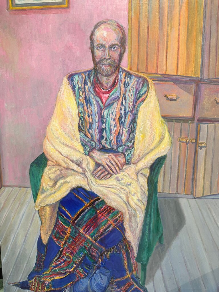 Painting by Adele Travisano