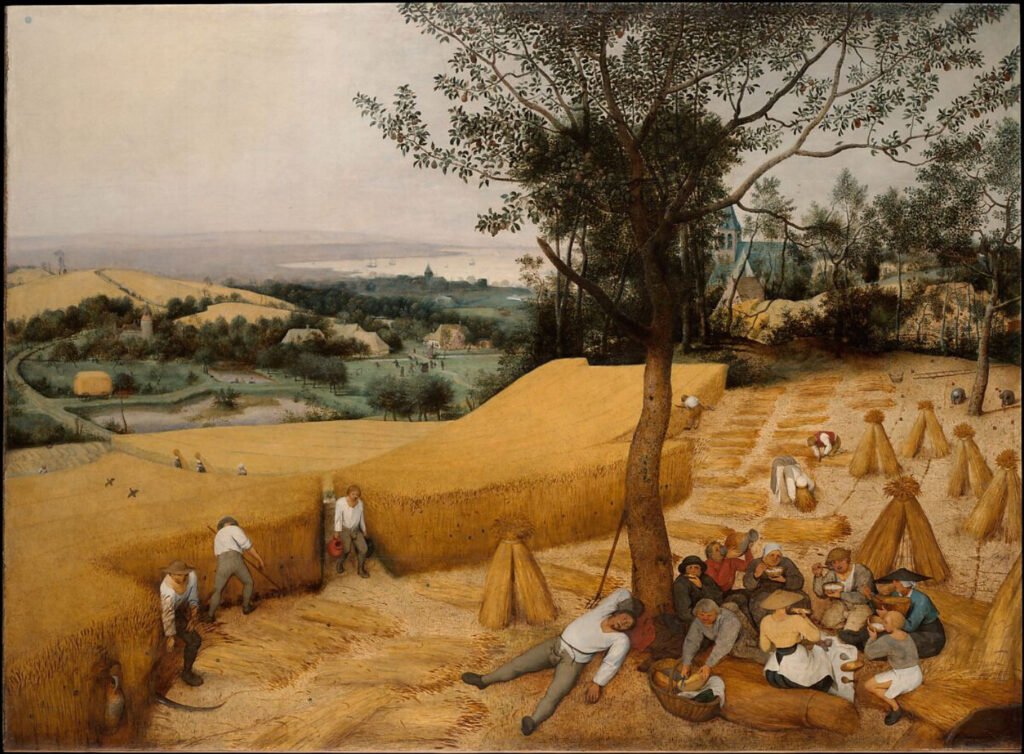 The Harvesters by Bruegel the Elder, 1565 