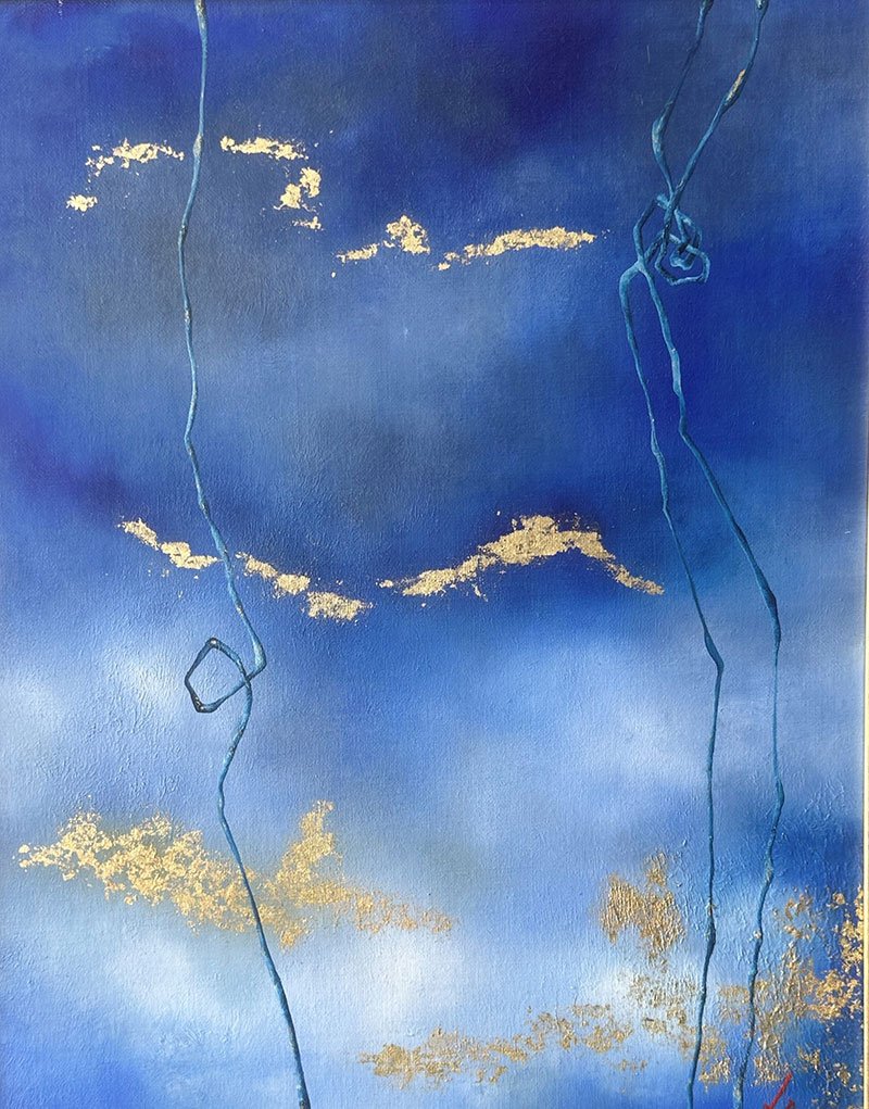 Painting by Sophie Lucas