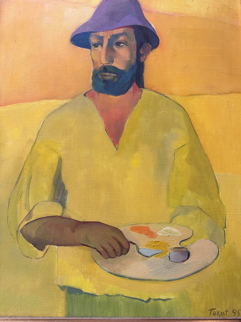 Self portrait by Levon Tokatlyan